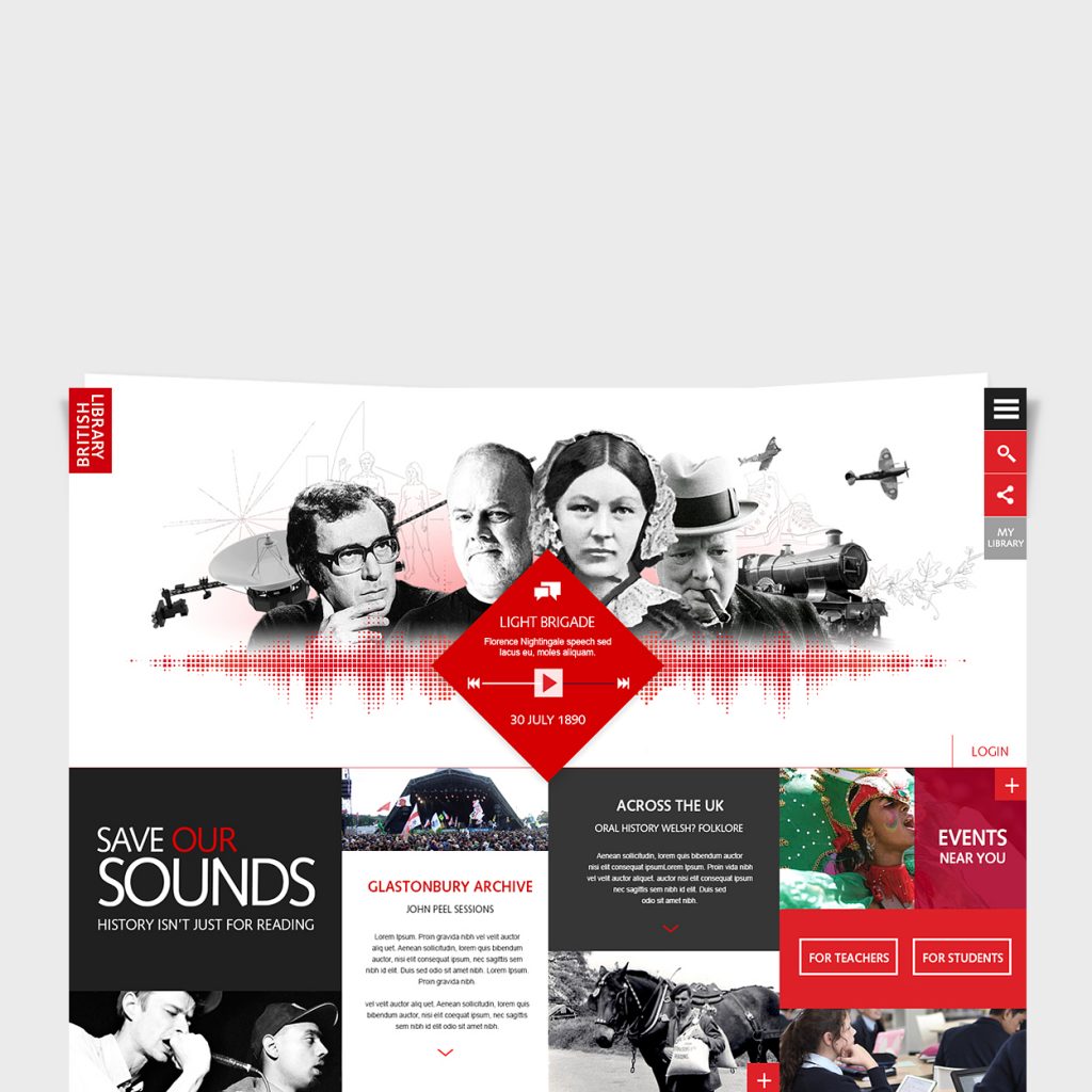 British Library UI / UX