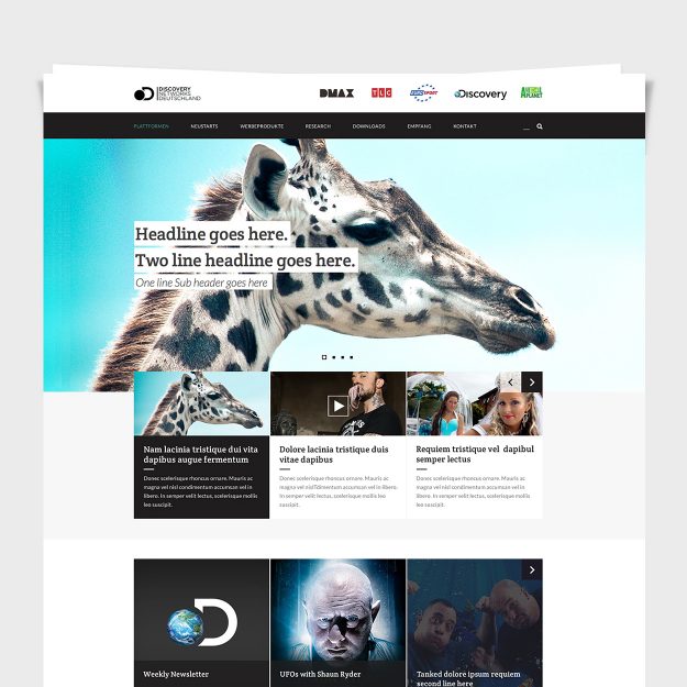 The Discovery Channel: UI / UX